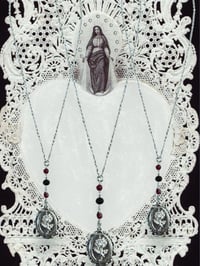 Image 1 of rose cameo necklace