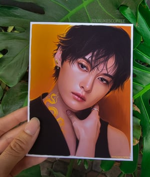 "Saffron Spice" Small Art Print 4.25 x 5.5