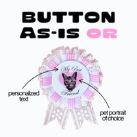 Image 2 of BFF Ribbon Pin