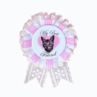 Image 1 of BFF Ribbon Pin