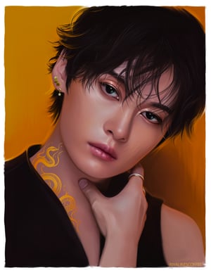 "Saffron Spice" Small Art Print 4.25 x 5.5