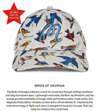 Image 1 of MALBON - BIRDS OF GEORGIA NEW ERA 9TWENTY HAT [2026]