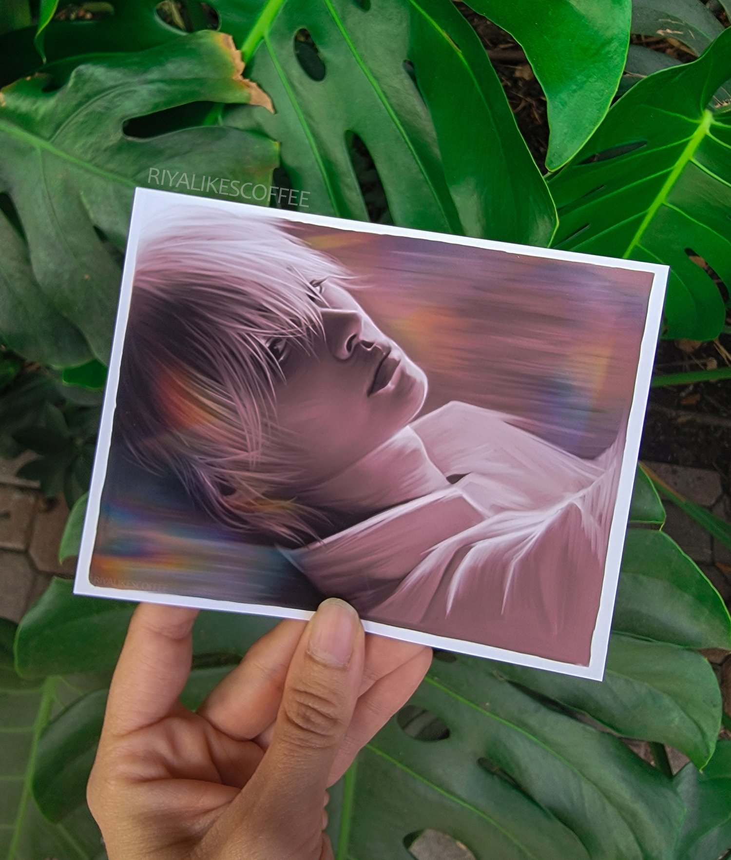 "Lee Know Study 11/21" Small Art Print 4.25 x 5.5