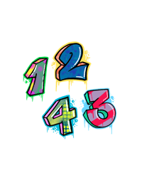 Image 1 of Number Stickers