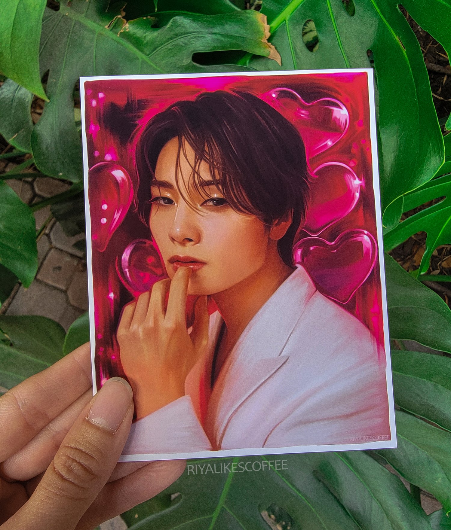  "Valent_IN_e" Small Art Print 4.25 x 5.5