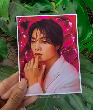  "Valent_IN_e" Small Art Print 4.25 x 5.5