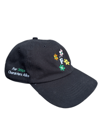 FÜCA Spring Floral Cap ( Black ) 