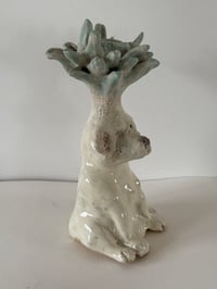 Image 2 of Clay: Young Dog Candle Holder