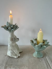 Image 7 of Clay: Young Dog Candle Holder