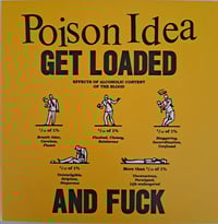POISON IDEA - "GET LOADED AND FUCK" cd (american leather records)