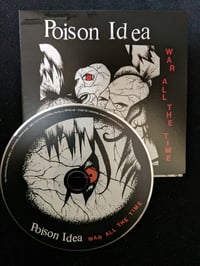 POISON IDEA - "WAR ALL THE TIME" cd (american leather records)