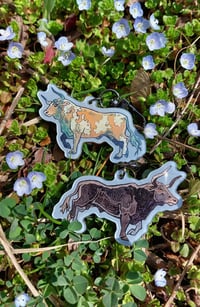 Image 6 of Baccio and Noukher (Wonder Bull) stickers/keychains