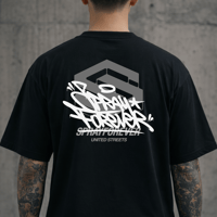 Image 4 of Tagline T-Shirt - Black