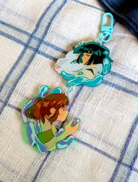 Image 2 of Haku and Chihiro Connecting Charm