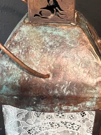 Image 14 of Copper Lantern with French Lace