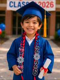 Image 1 of Kinder leis graduation spiderman