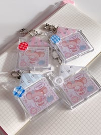 Image 1 of Whimsy Heart keychain