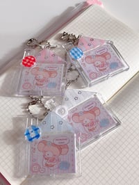 Image 2 of Whimsy Heart keychain