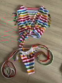 COLORFUL STRIPES ( made to order)