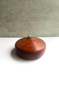 Image 1 of Cider container with sterling silver hedgehog