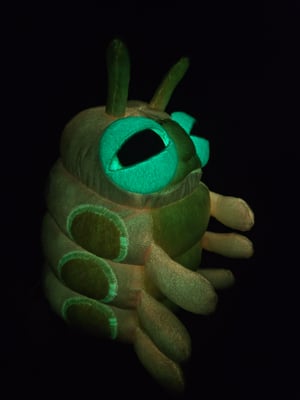 Glow Caterpillar Hatchling! ☆Glows In The Dark!!☆ ♡Strawberry Banana!♡