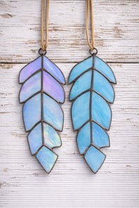 Image 1 of Stained glass feathers