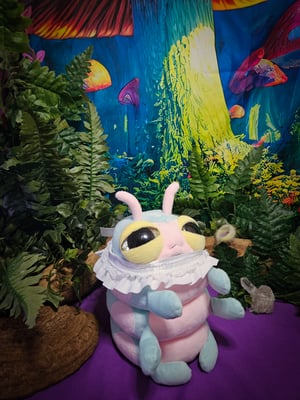 Glow Caterpillar Hatchling! ☆Glows In The Dark!☆ ♡Baby Blue♡