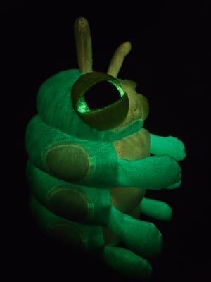 Glow Caterpillar Hatchling! ☆Glows In The Dark!☆ ♡Baby Blue♡