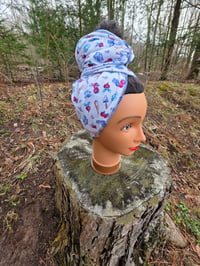 Image 1 of Cotton Rectangular Scarf in Time to Grow
