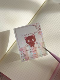 chococat die cut sticker