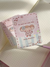 Whimsical Monkey die cut sticker