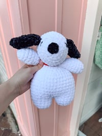 Image 1 of Soup Belly Snoopy Crochet Plushy
