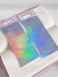 Holo Music Note deco sticker