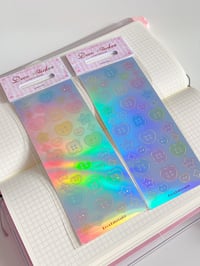 Holo Button deco Sticker 