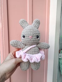 Image 1 of Ballerina Crochet Bunny