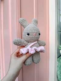 Image 2 of Ballerina Crochet Bunny