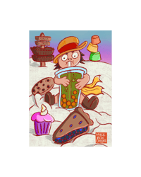 Snack Island Photo Card