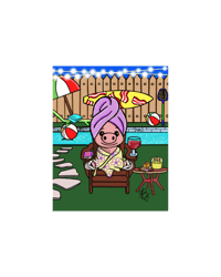 Summer Nights Photo Card