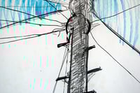 Image 1 of Telegraph Pole Drawing
