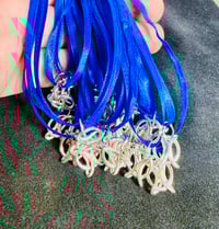 Image 2 of Hand-crafted "XO" (Hug and Kiss) Pendant