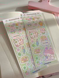 Journaling sticker sheet 