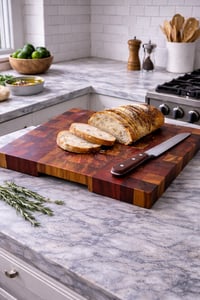 Image 1 of Copy of Spotted Gum End Grain Chopping Board -174