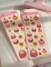 Pudding sticker sheet 