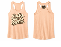 Image 1 of Salty but Sweet – Women’s Beach Tank | Gator Mob Outfitters