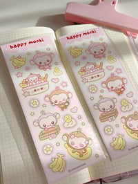 Happy monki sticker sheet 