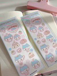 Hachiware sticker sheet 