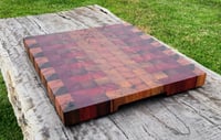 Image 7 of Copy of Spotted Gum End Grain Chopping Board -174