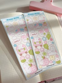 Happy Miffy sticker sheet 