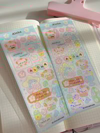Aloha sticker sheet 