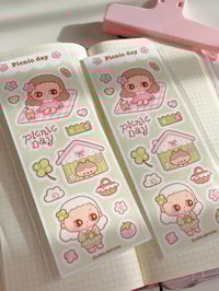 Picnic day sticker sheet 